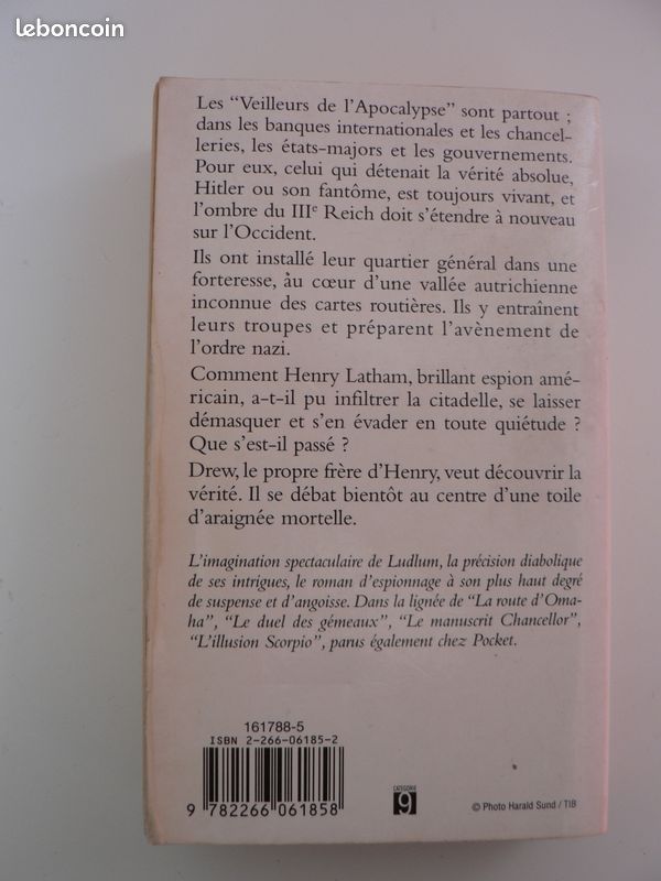 Livre : Roman : Ludlum : Les Veilleurs de l'Apocalypse (image 2)