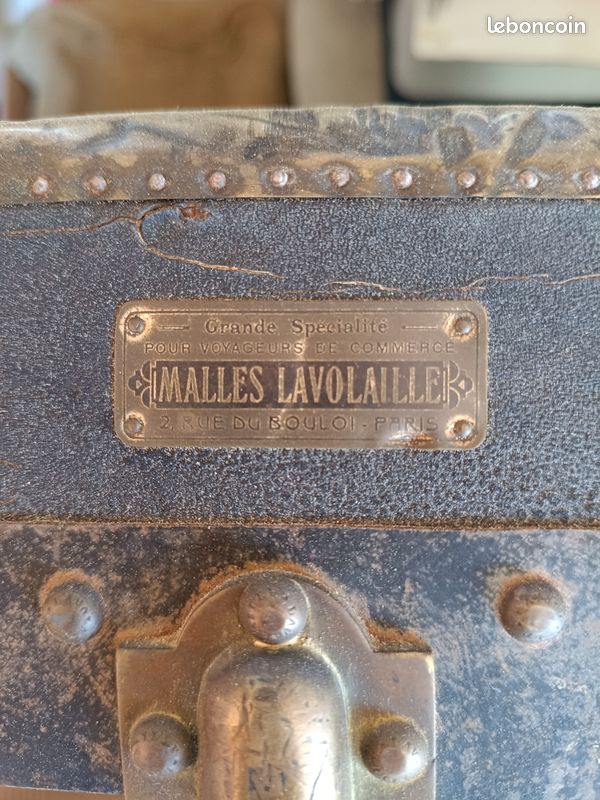 Grande malle ancienne (image 3)
