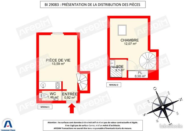 Appartement 2 pièces 23 m² — 7