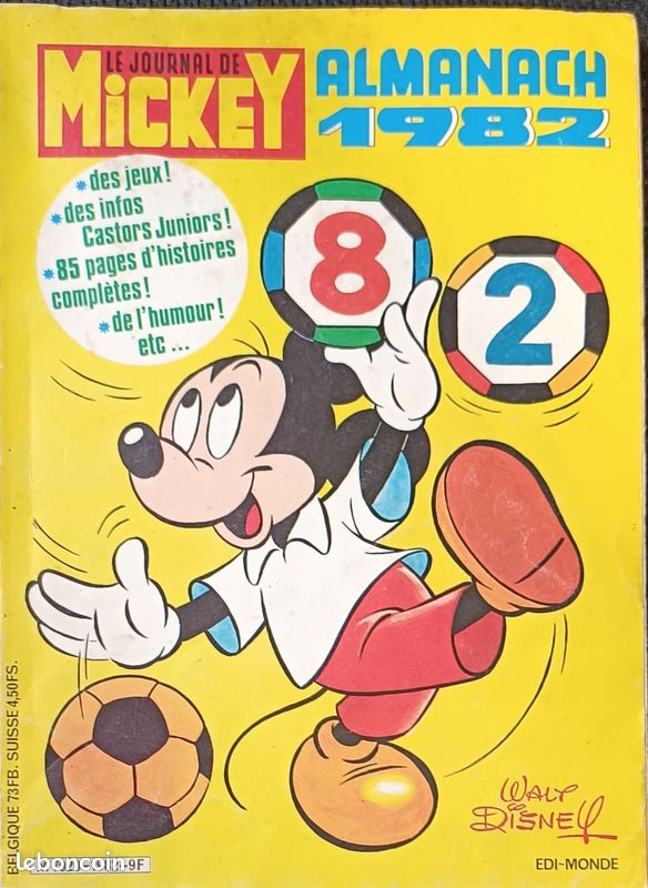 Almanach du Journal de Mickey 1982 (image 1)