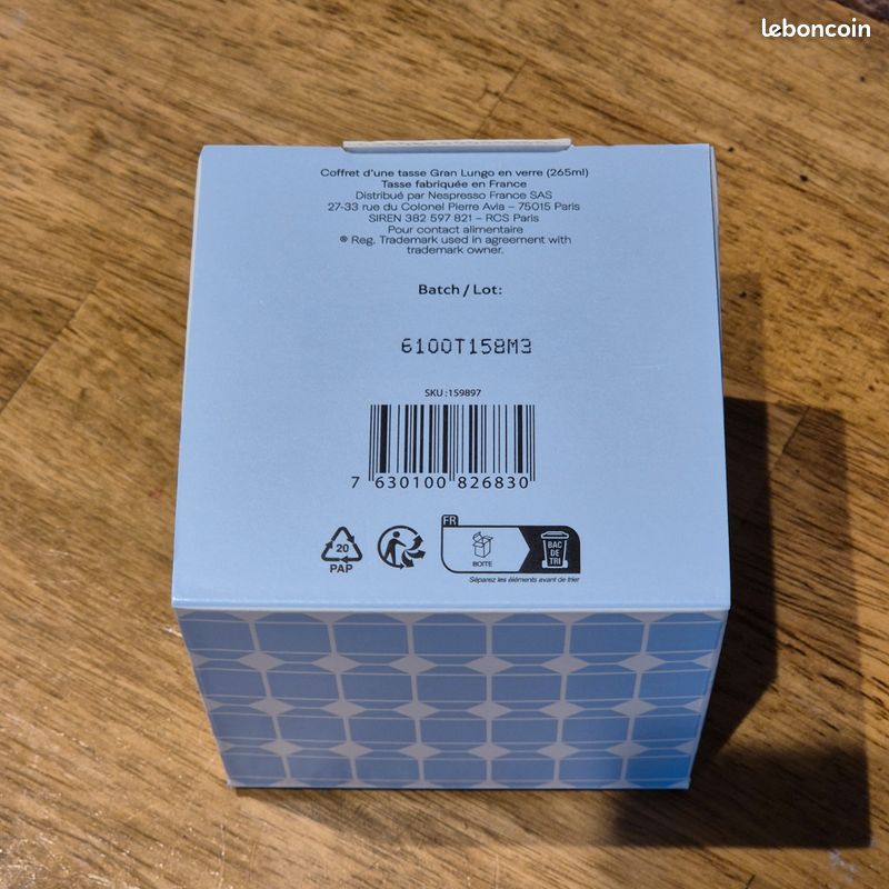 2 Tasses Maison Nespresso x Agathe Sorlet - 265 ml (image 5)