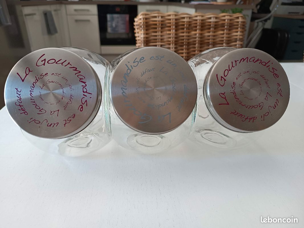 Lot de pots en verre (image 2)