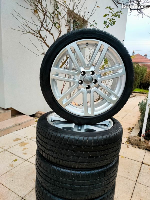 Pneus hiver 245/40/20 sur jantes Audi (image 2)