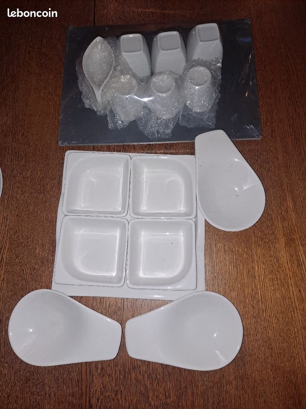 Set apéritif en porcelaine (image 1)