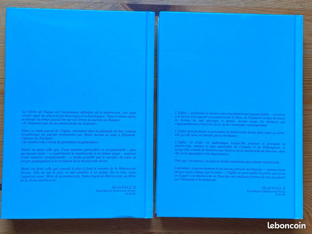 Pensées et Réflexions "Messages de Jésus" - Tome 1 & Tome 2 (TBE) (image 2)