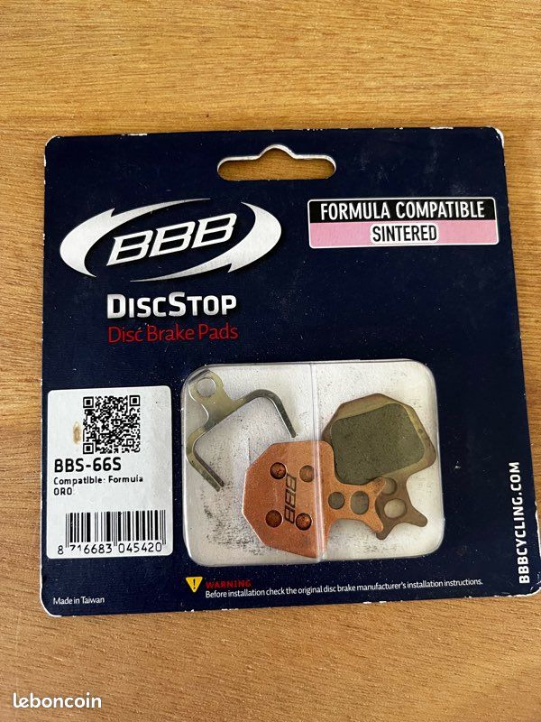 bbb frein vtt formula pro b4