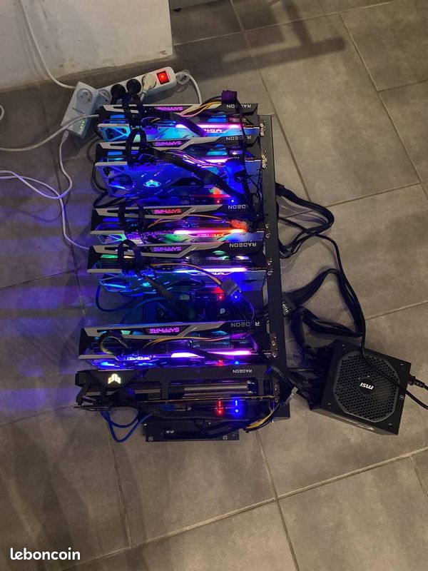 RIG de minage 360 hashrate (image 2)