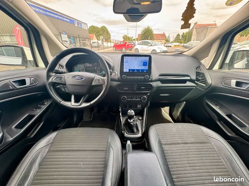 Ford ecosport 1.5l tdci 95ch titanium 01/2020 97000kms 13490 distribution neuve garantie 6 mois totale extension de garantie / financement / reprise possible (image 4)