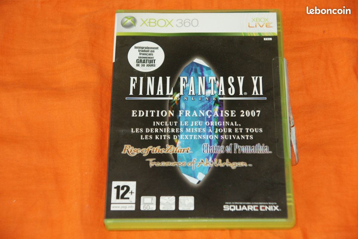 Final Fantasy Xi - Edition ançaise 2007 Xbox 360 - Rakuten