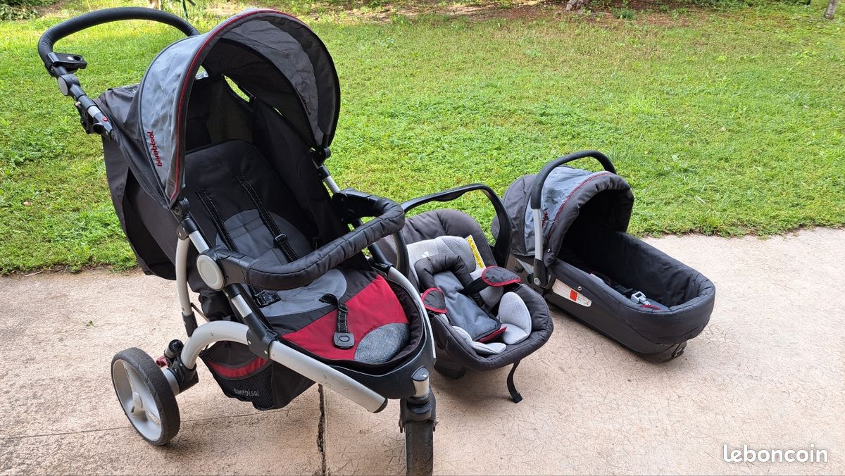 Poussette Trio Bambisol Poussette CombinÃ© Travel En Bambisol