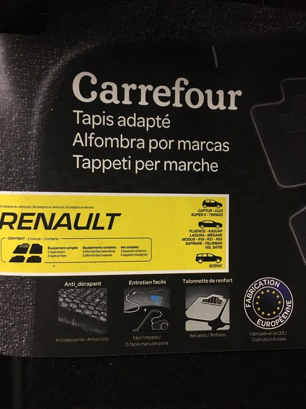 Tapis Auto Renault (Clio….) - Équipement auto