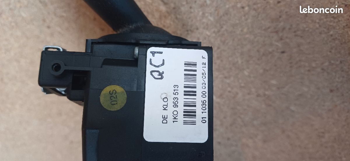 Interrupteur De Régulateur De Vitesse Pour SEAT ALTEA, Leon, Toledo (2004-2009) | Commande Phares Et Clignotants | OE 1K0953513G