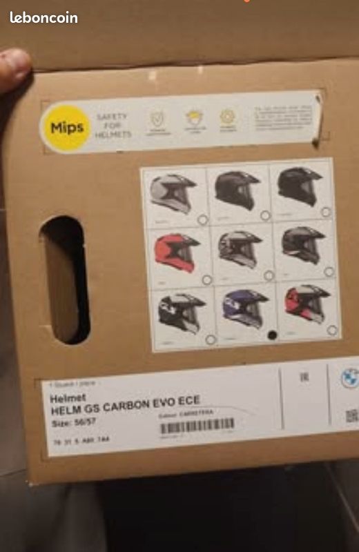 Casque BMW gs trophy carbon evo (image 3)