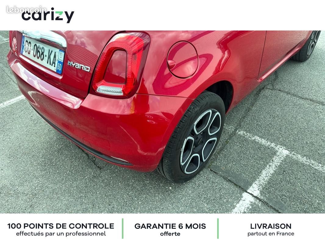 Fiat 500 1.0 70 ch Hybride BSG S/S Club (image 27)