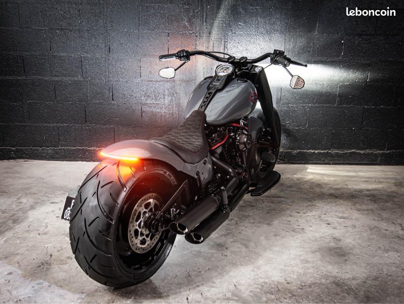 Harley-davidson fat boy 114 – préparation melk motorcycles – état neuf – 1 800 km (image 11)