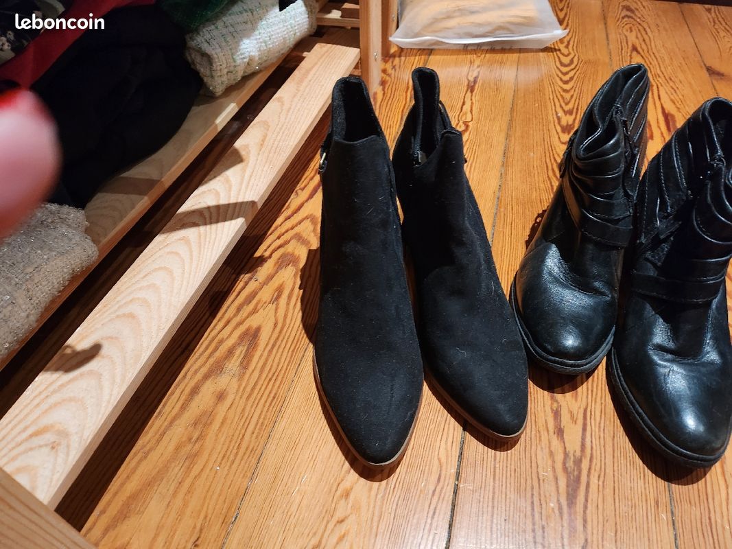 Lot bottines femmes (image 1)