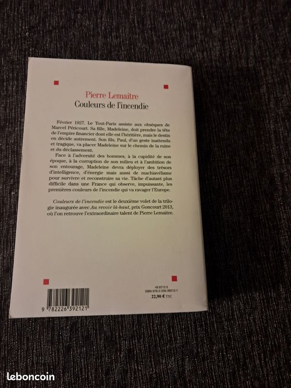 Couleurs de l'incendie, P L'empire, ref YYMUM (image 2)