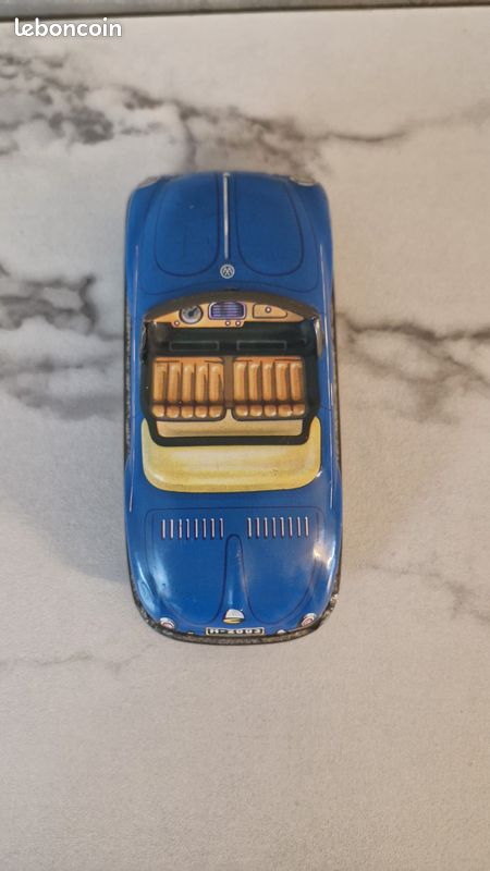 JOYAX France VW COCCINELLE Cabriolet jouet ancien tole