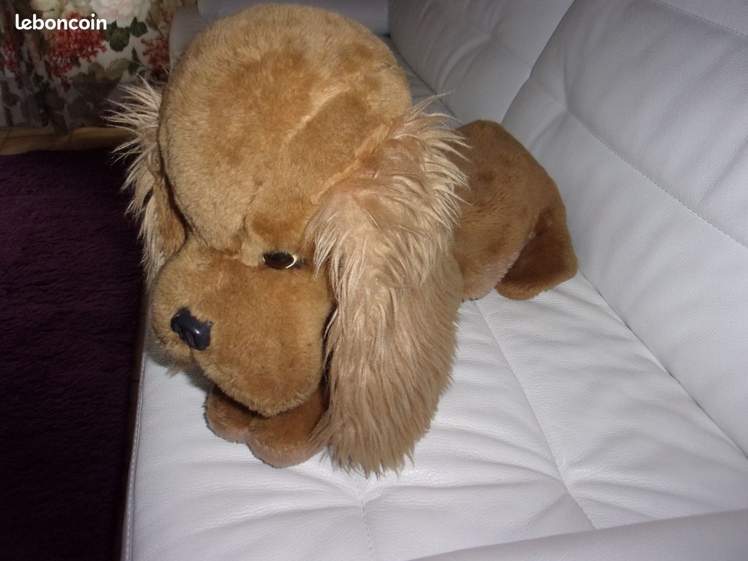 Chien vintage peluche (image 3)