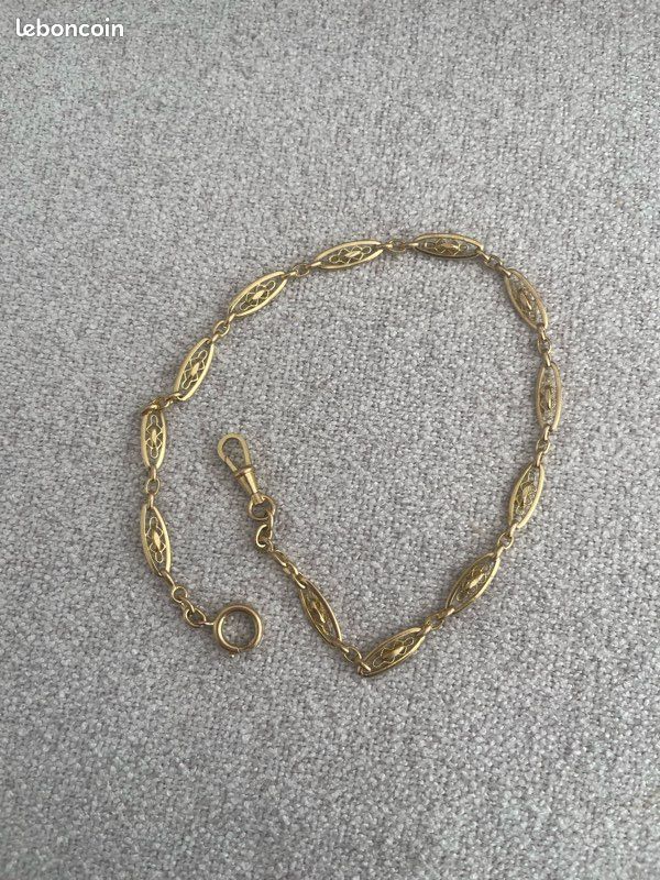 Chaîne de montre à gousset ancienne Montres Bijoux