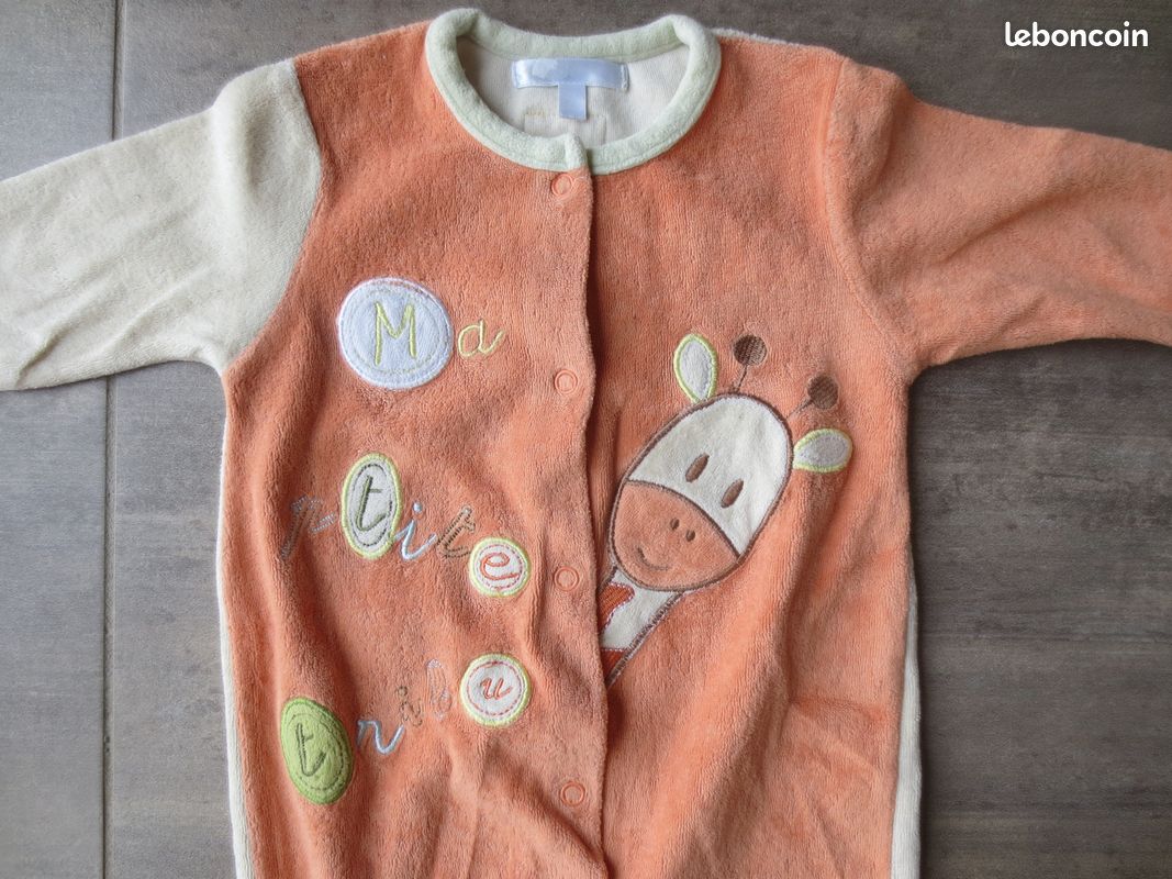 Lot de 5 pyjamas bébé 3 mois (image 6)
