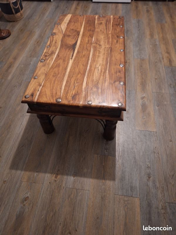 Table basse en bois massif (image 8)