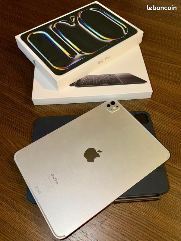 IPad Pro M4 5G - Cellulaire - Argent - 256 Go avec Apple Care + (image 3)