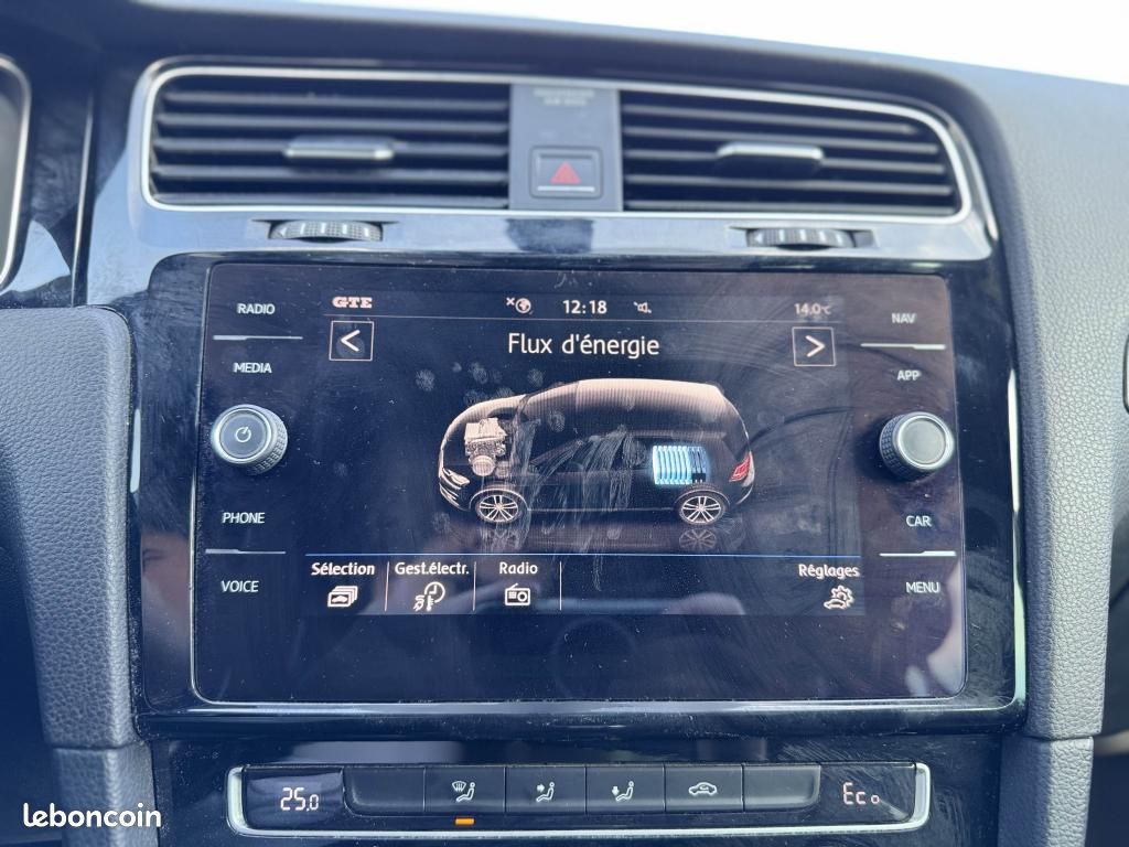 Volkswagen golf gte 204ch - cam - carplay - virtual phase 2 (image 20)
