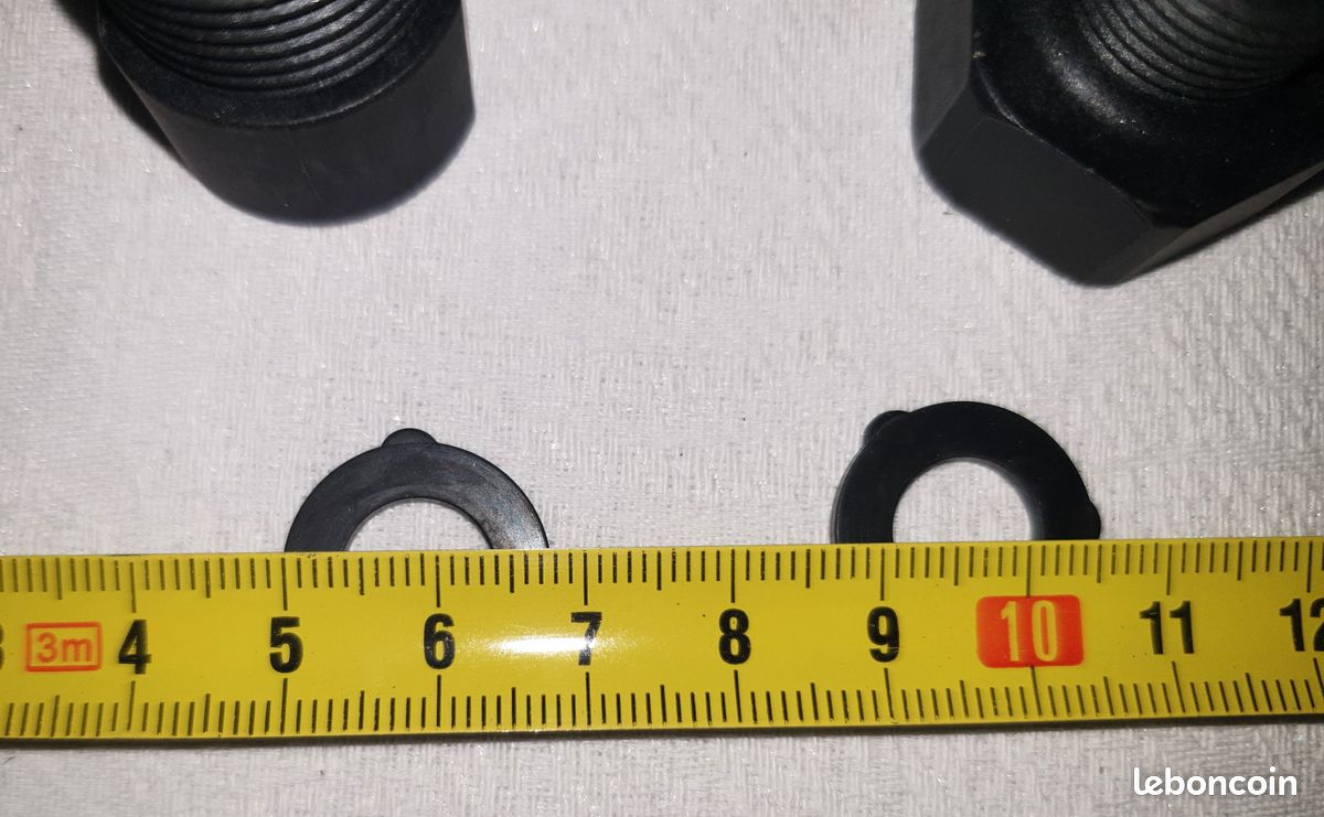 Adaptateur pour tuyaux (plomberie): Adapter 1/2" female thread to 3/8" male thread, Adapter 1/2" male thread to 3/8" female thread (image 6)