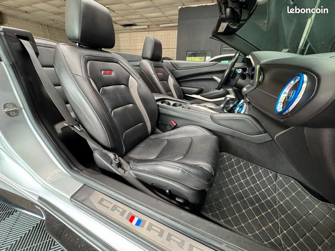 CHEVROLET CAMARO SS CABRIOLET 6.2 V8 453ch - MALUS INCLUS Déjà payé (image 18)