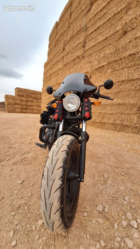 Moto Honda CMX 500 Rebel - Bleu America – 17 500 km (image 1)