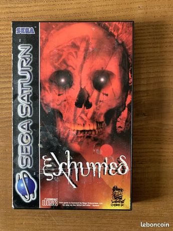 Jeu Vidéo Exhumed Pour Sega Saturn - Version Française Complète (boîte, Notice)