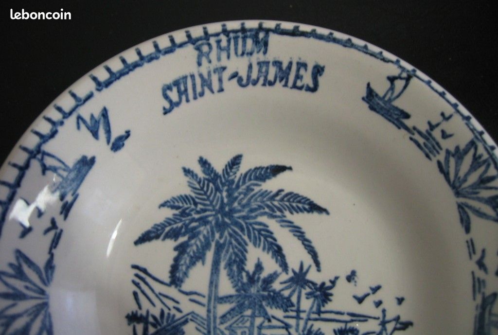 CENDRIER ou COUPELLE RHUM SAINT JAMES (image 2)