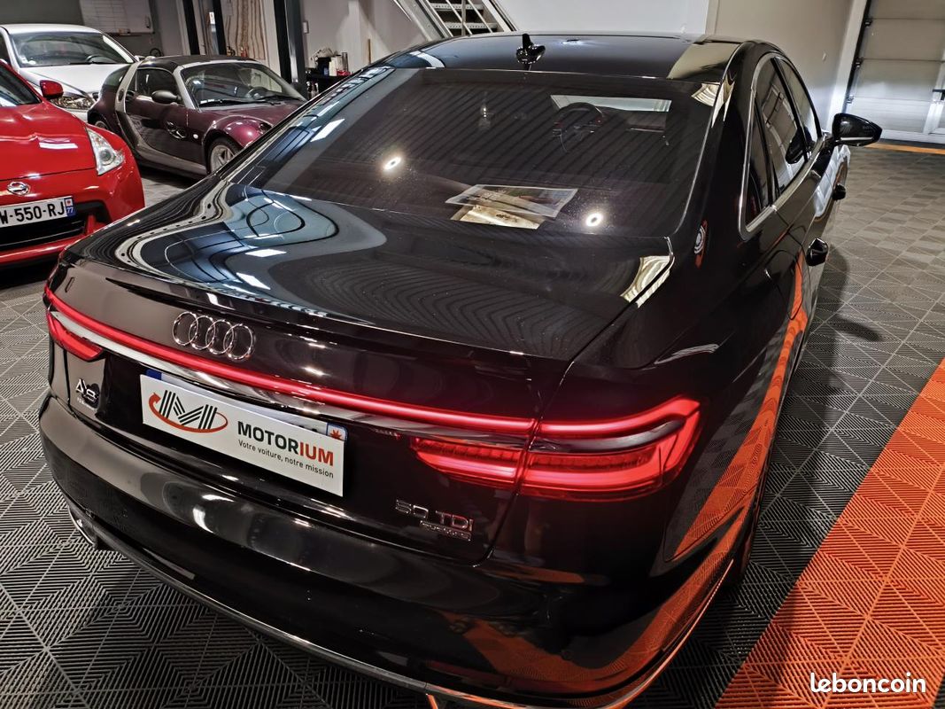 AUDI A8 Quattro 3.0 V6 50 TDI - 286 - BVA Tiptronic 2018 BERLINE Limousine Avus Extended PHASE 1 (image 5)