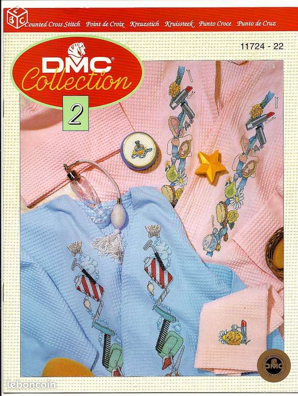 Fiche DMC Collection n° 2 point de croix / magic60 (image 1)