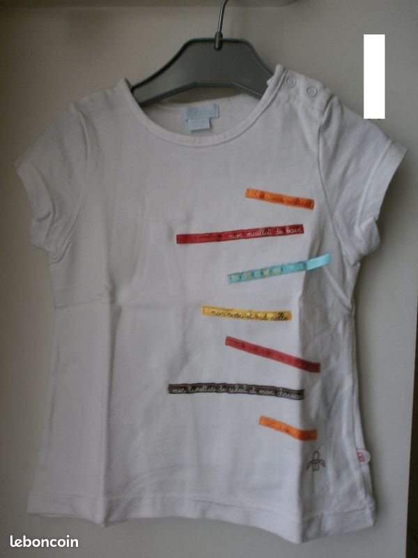 Lot 2 tee shirts 12 mois Obaïbi (image 4)