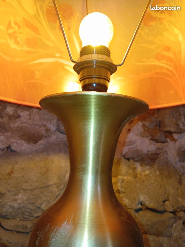 Lampe de table vintage c.1980 (image 4)