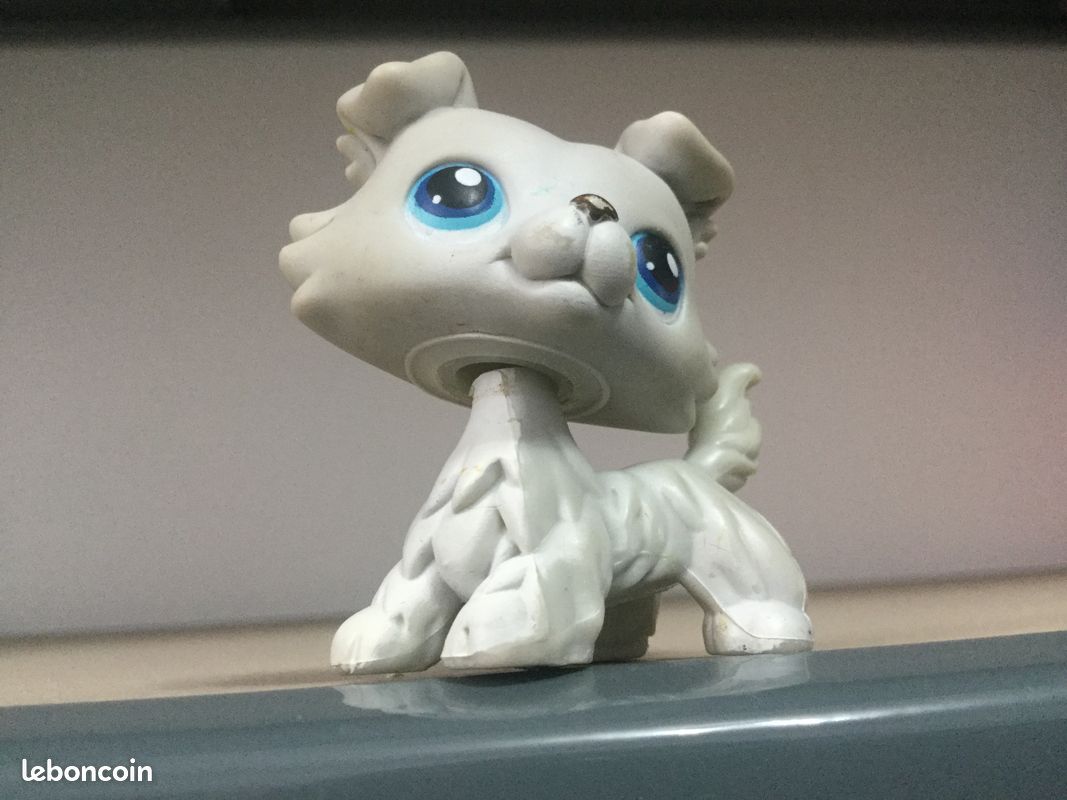 LPS #1676 LITTLEST Petshop Original Authentique Chien Colley Dog Collie Hasbro EUR 19,49 - FR