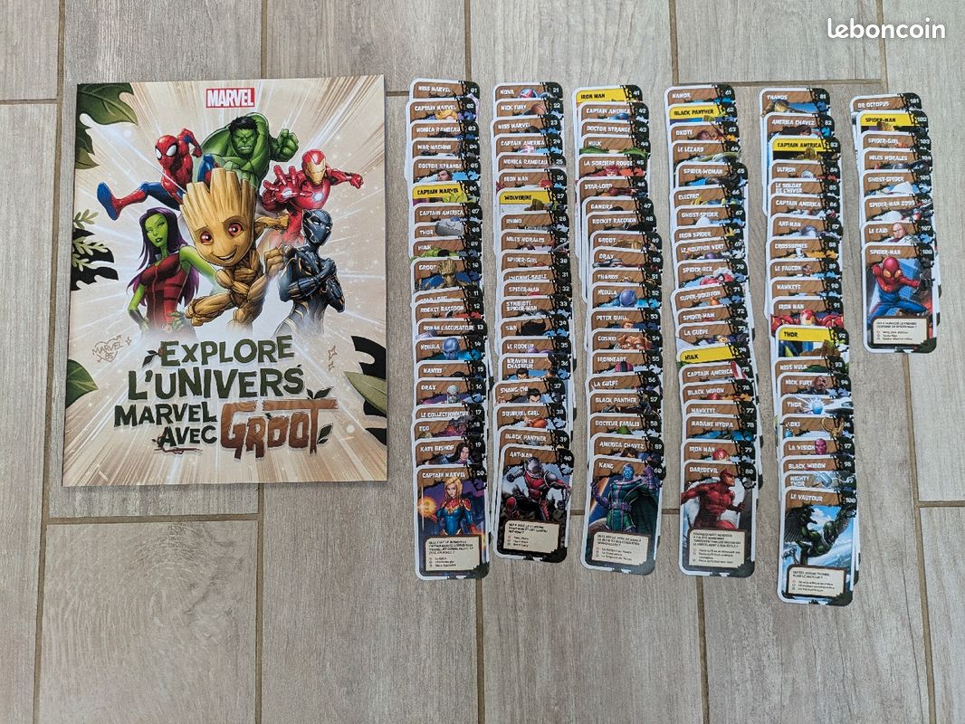 Album complet Marvel Leclerc 2024 Collection