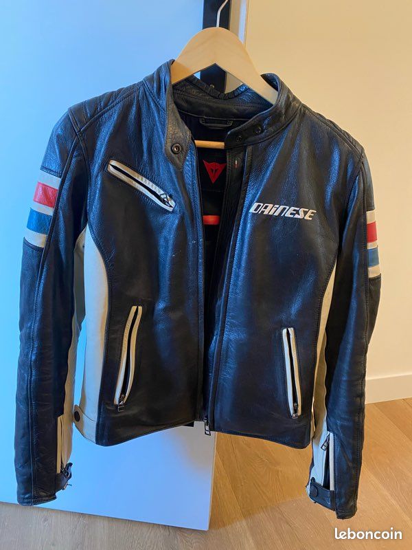 Veste de moto en cuir daneise (image 2)