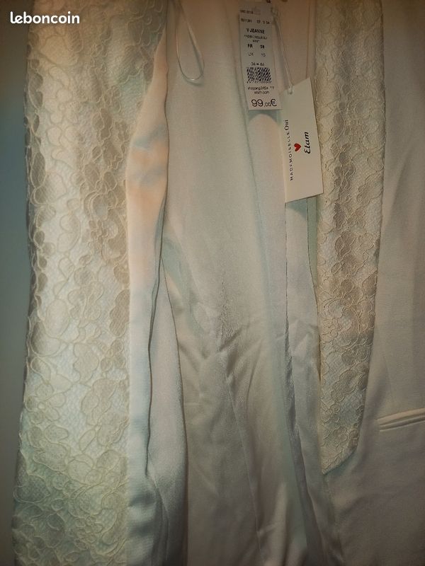 đprix d'origine :99 euros. Blazer etam tulle et dentelle. Neuf jamais portĂ© (image 9)