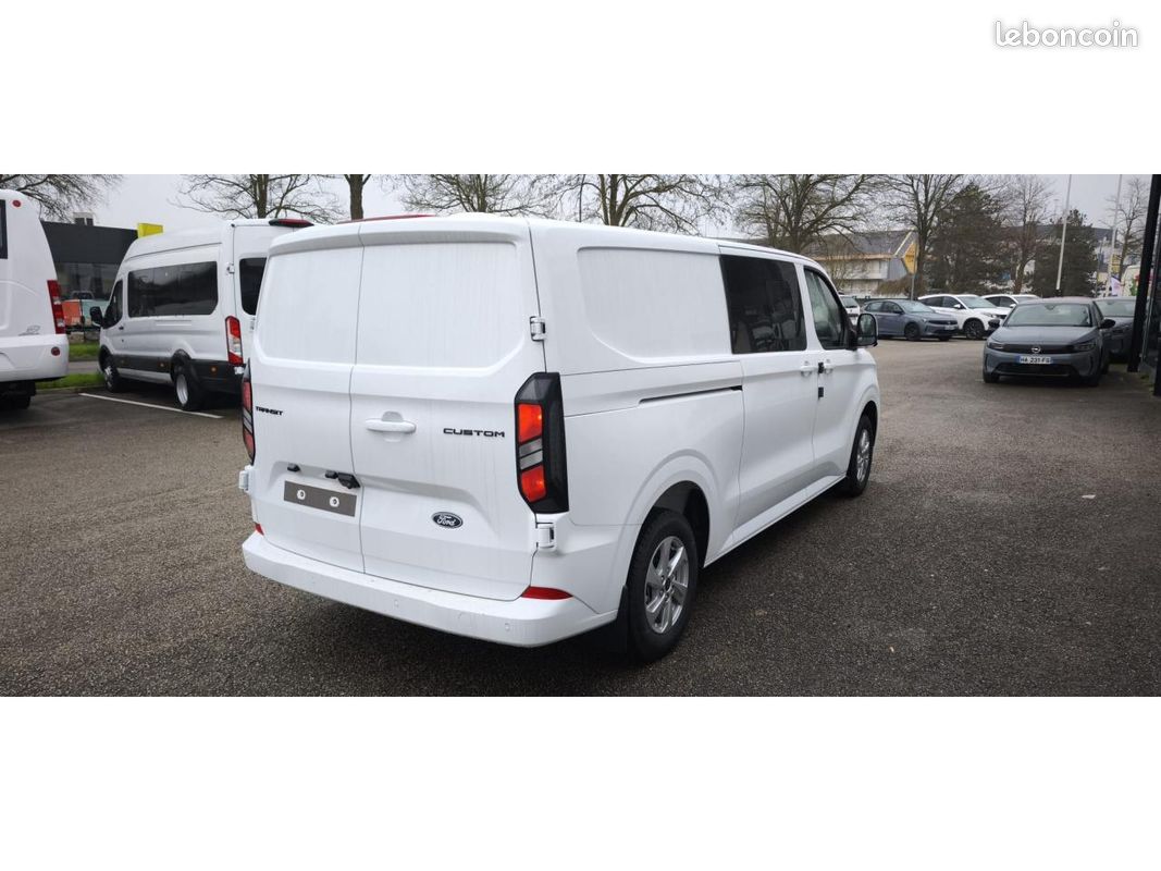 FORD TRANSIT CUSTOM 2.0 EcoBlue - 170 - BVA S&S CABINE APPROFONDIE (image 11)