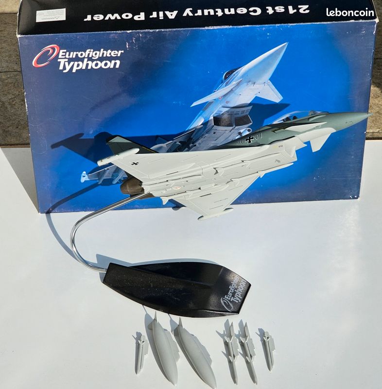 Eurofighter Typhoon PC Big box boite carton FR • EUR 27,00