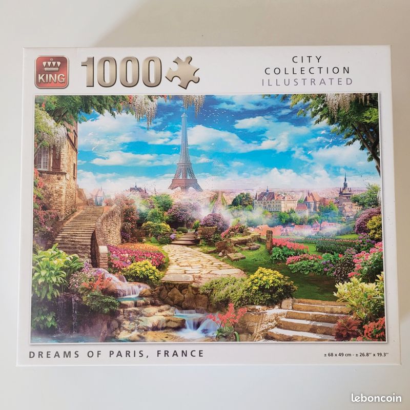 Puzzle 1000 pièces Paris (image 1)