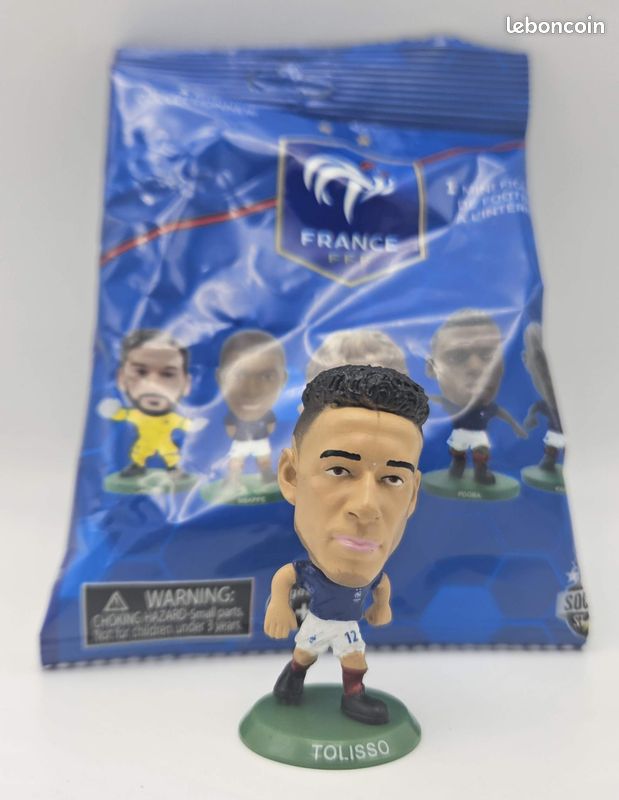 Footballeurs - lot de 9 Figurines - Equipe de France de Football 2020 - Jeux & Jouets