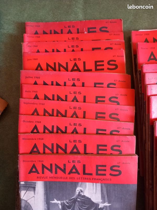 Ancienne revue Les annales (image 6)
