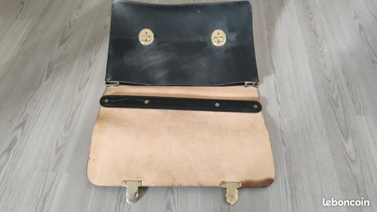 Cartable cuir vintage (image 4)