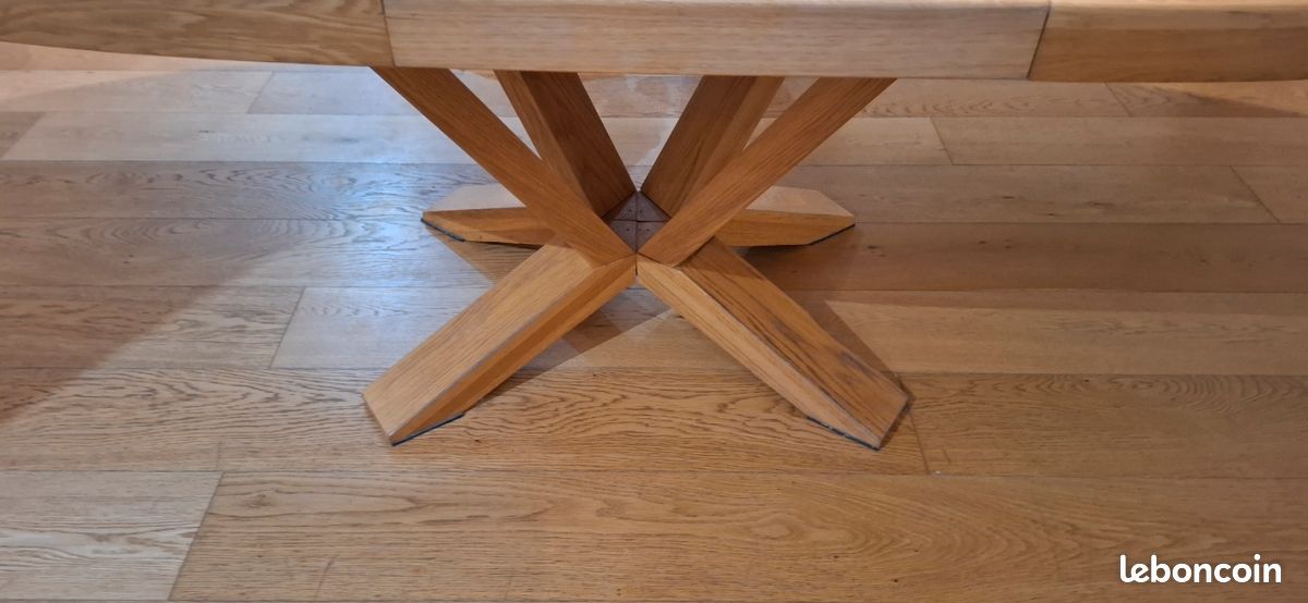 Vente Table ovale chene (image 2)
