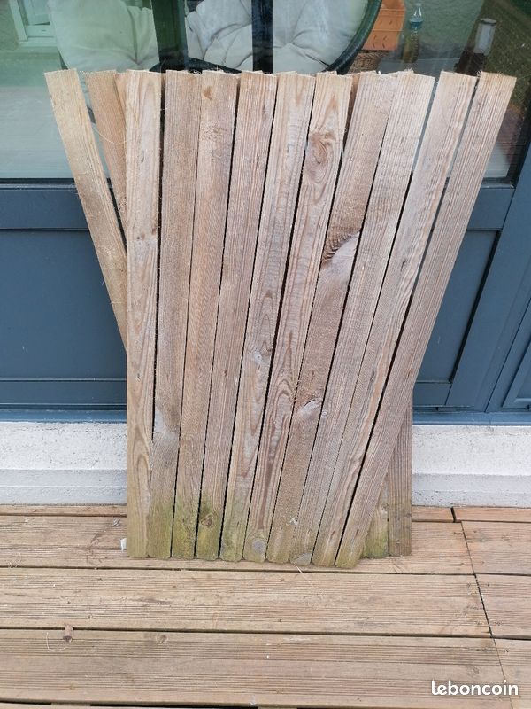 Barrière croisillons bois (image 2)