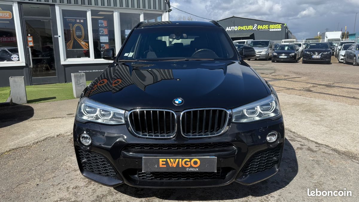 BMW X3 2.0 D 190CH M-SPORT XDRIVE BVA - RADAR DE RECUL - BLUETOOTH - RADIo - (image 9)